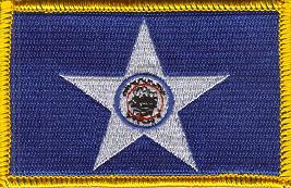 Houston Texas Flag Patch