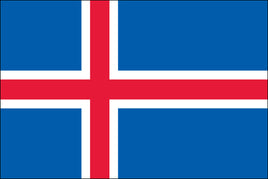 Iceland 3'x5' Nylon Flag