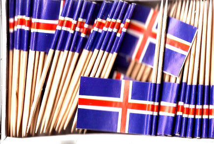 Iceland Toothpick Flags