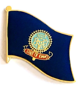 Idaho State Flag Lapel Pin - Single