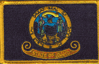 Idaho State Flag Patch - Rectangle