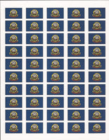Idaho State Flag Stickers - 50 per sheet