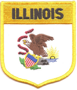 Illinois State Flag Patch - Shield
