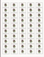Illinois State Flag Stickers - 50 per sheet