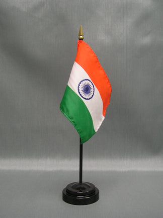 India Deluxe Miniature Flag