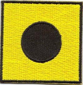 India Nautical Signal Flag Patch