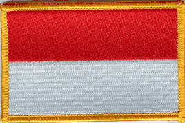 Indonesia Flag Patch
