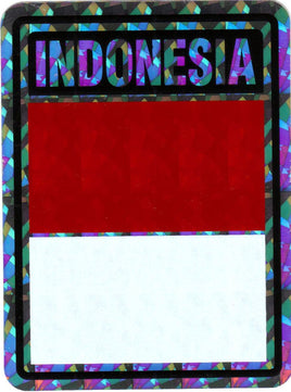 Indonesia Reflective Decal