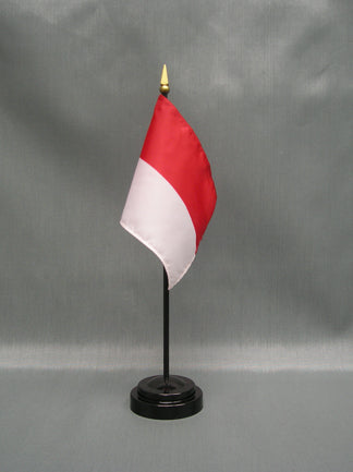 Indonesian Deluxe Miniature Flag