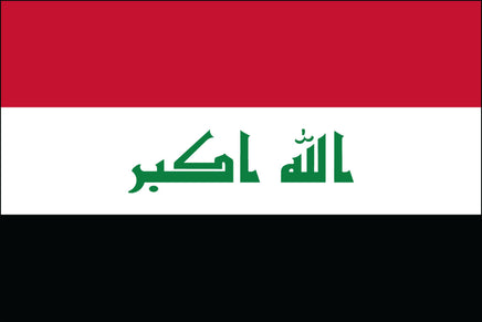 Iraq 3'x5' Nylon Flag