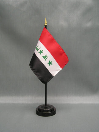 Iraq Deluxe Miniature Flag
