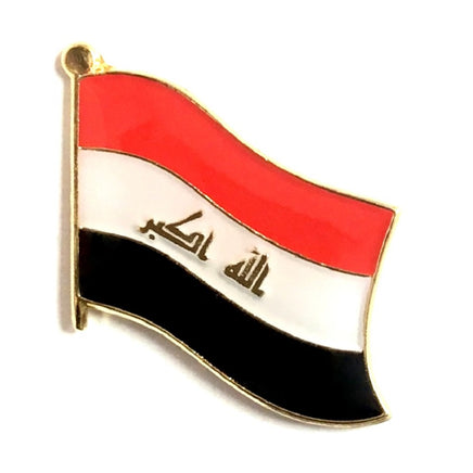Iraq Flag Lapel Pins - Single