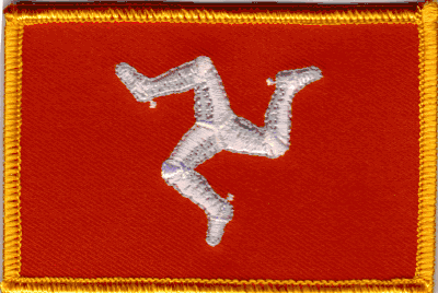 Isle of Man Flag Patch
