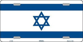 Israel Flag License Plate