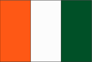 Ivory Coast (Cote d'Ivoire) Polyester Flag