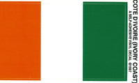 Ivory Coast (Cote d'Ivoire) Vinyl Flag Decal