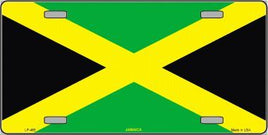 Jamaica Flag License Plate