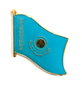 Kazakhstan Flag Lapel Pins - Single
