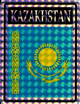 Kazakhstan Reflective Decal