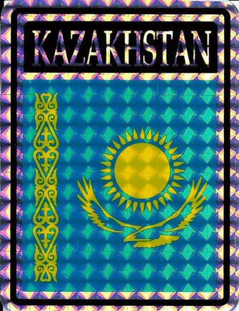 Kazakhstan Reflective Decal