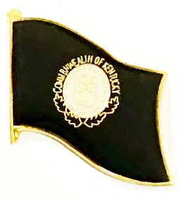 Kentucky State Flag Lapel Pin - Single
