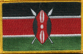 Kenya Flag Patch