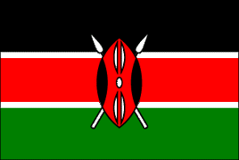 Kenya Polyester Flag