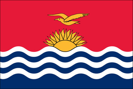 Kiribati 3'x5' Nylon Flag