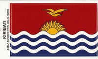 Kiribati Vinyl Flag Decal