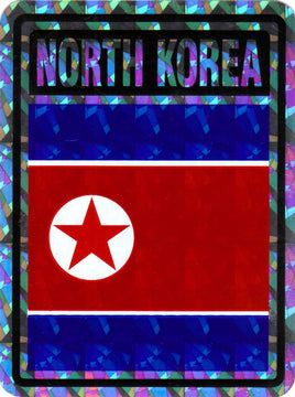 Korea, North Reflective Decal