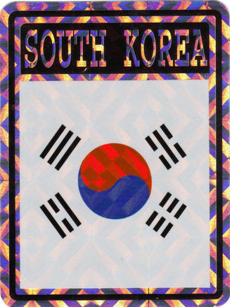 Korea, South Reflective Decal