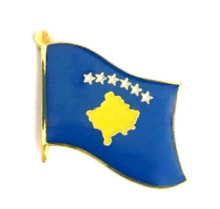 Kosovo Flag Lapel Pins - Single