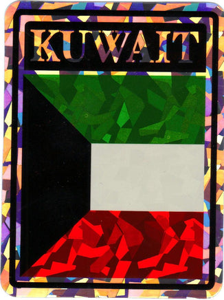 Kuwait Reflective Decal