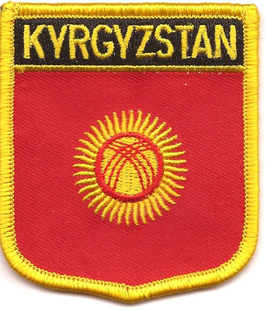 Kyrgyzstan Shield Patch