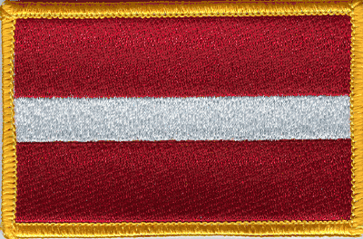 Latvia Flag Patch