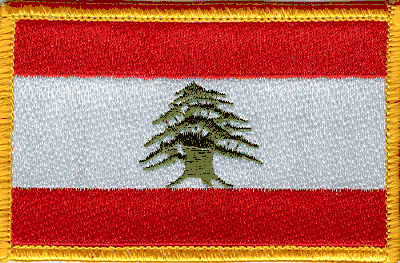 Lebanon Flag Patch
