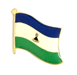 Lesotho Flag Lapel Pins - Single