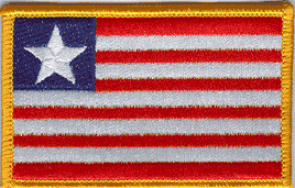 Liberia Flag Patch