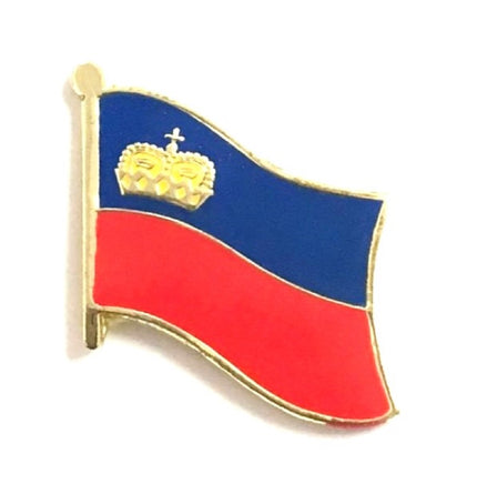 Liechtenstein Flag Lapel Pins - Single