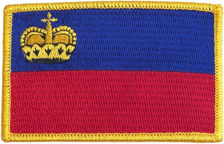 Liechtenstein Flag Patch