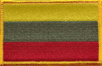 Lithuania Flag Patch