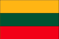 Lithuanian Polyester Flag