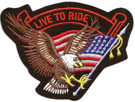 Live To Ride Patch