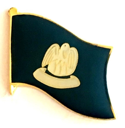 Louisiana State Flag Lapel Pin - Single