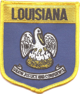 Louisiana State Flag Patch - Shield