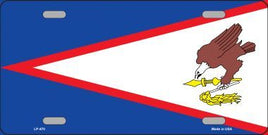 American Samoa Flag License Plate