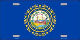 New Hampshire Flag License Plate