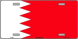 Bahrain Flag License Plate