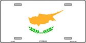 Cyprus Flag License Plate