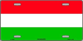 Hungary Flag License Plate